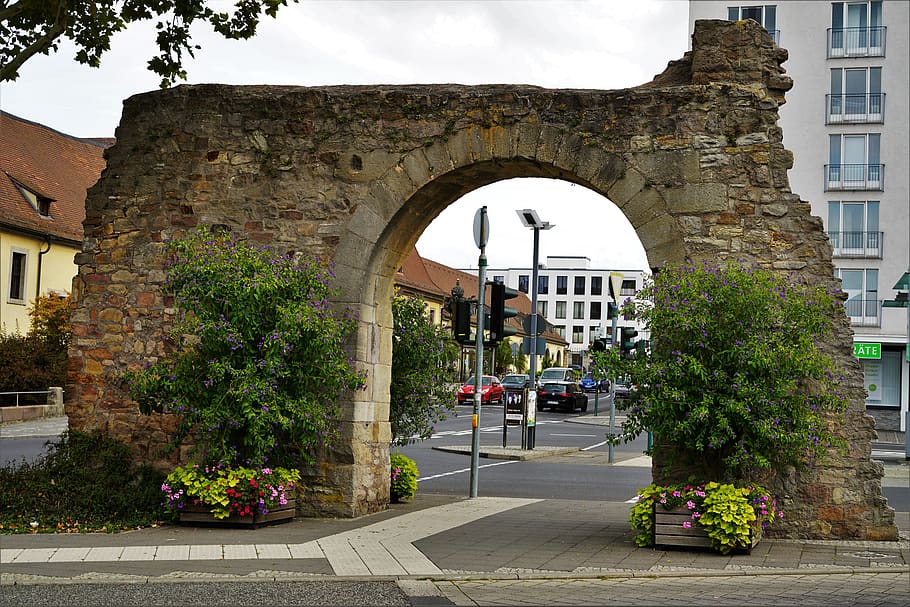 fulda, rome, archway, architecture, built structure, building exterior HD wallpaper