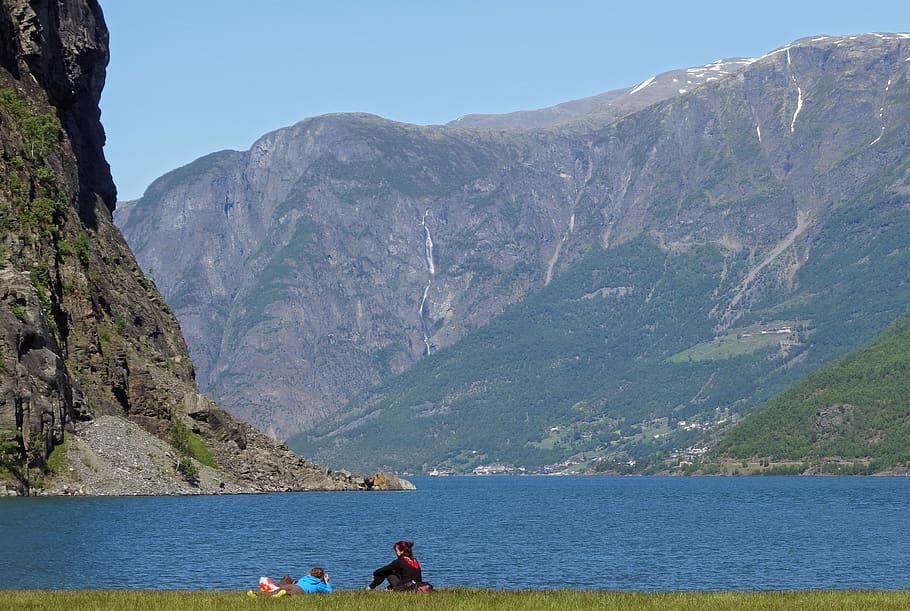 norway, mountain, water, mountain range, scenics - nature, beauty in nature HD wallpaper