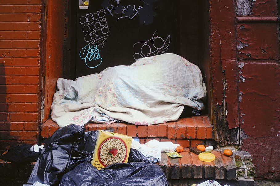 white bathroom towel on steps, wood, new york, homeless, furniture HD wallpaper
