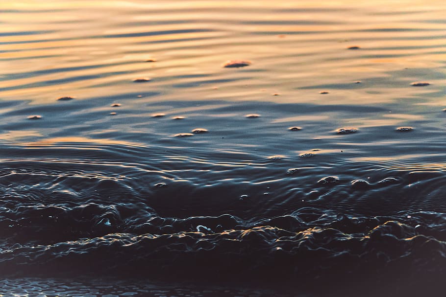 close-up photo of sea water, bubble, ocean, coast, shore, outdoors HD wallpaper