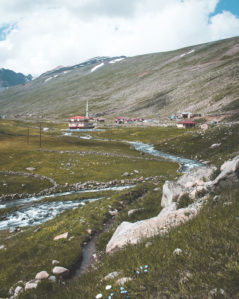 Landscape Photography Of Hill, environment, mountain, outdoors HD wallpaper