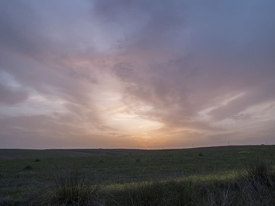 sunset, clouds, sky, cloud - sky, scenics - nature, beauty in nature HD wallpaper
