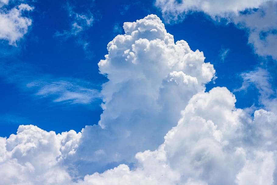 soft, white, blue, sky, cloud, clouds, cloud - sky, cloudscape, HD wallpaper