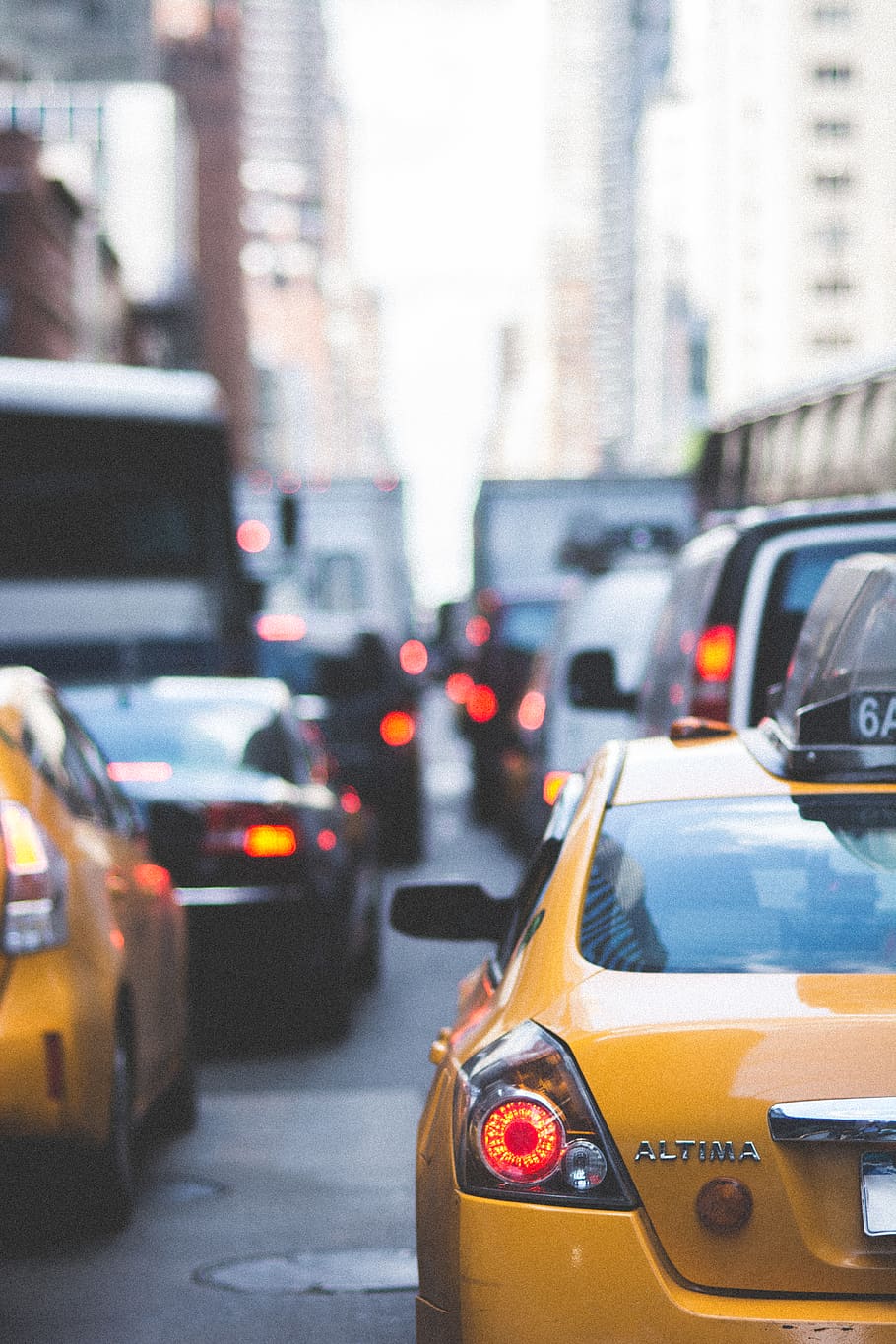 vehicles on street, car, motor vehicle, mode of transportation HD wallpaper