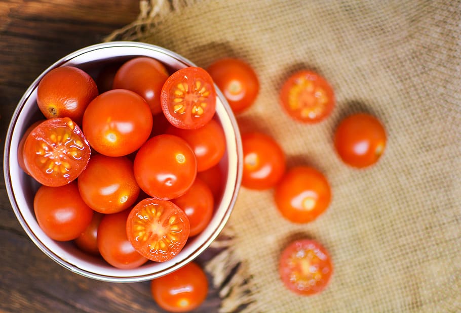 tomato, vegetable, background, food, healthy, red, organic HD wallpaper