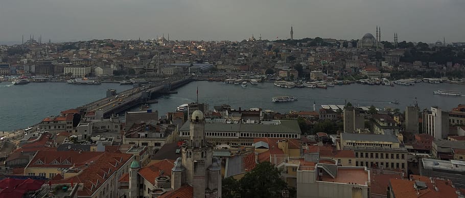 istanbul, turkey, istanbul skyline, haga sofia, architecture, HD wallpaper