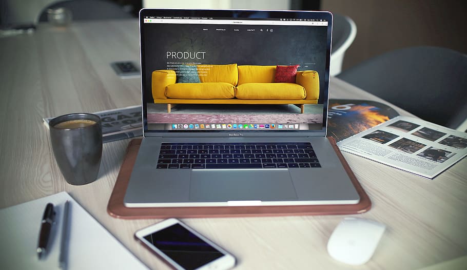 laptop, computer, browser, research, study, school, business HD wallpaper