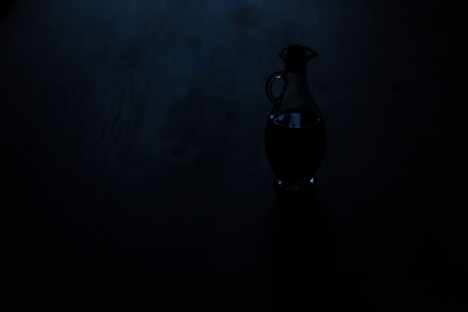 bottle, potion, moody, dark, drink, refreshment, indoors, glass HD wallpaper