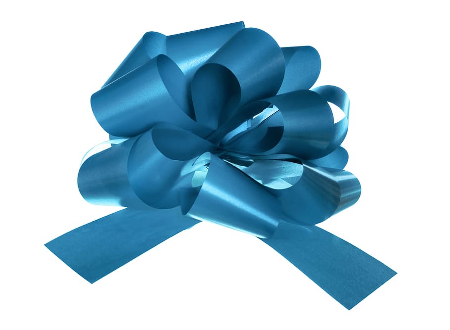 blue, bow, decoration, symbol, celebration, element, traditional HD wallpaper