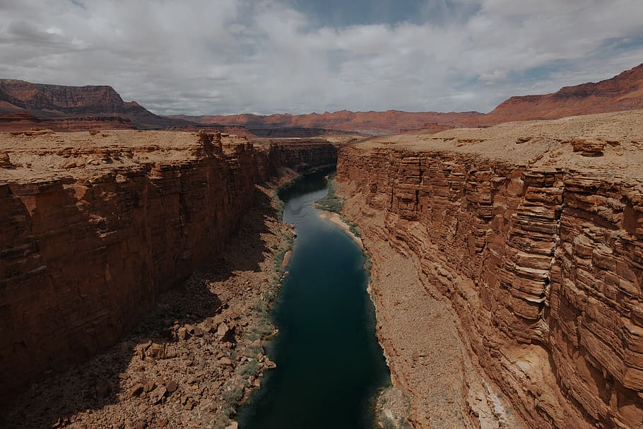 Grand Canyon view during daytime, mountain, outdoors, nature HD wallpaper