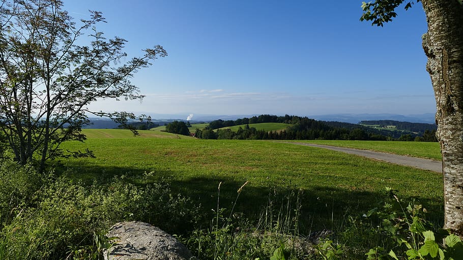 landscape, nature, black forest, vision, swiss mountains, stone HD wallpaper