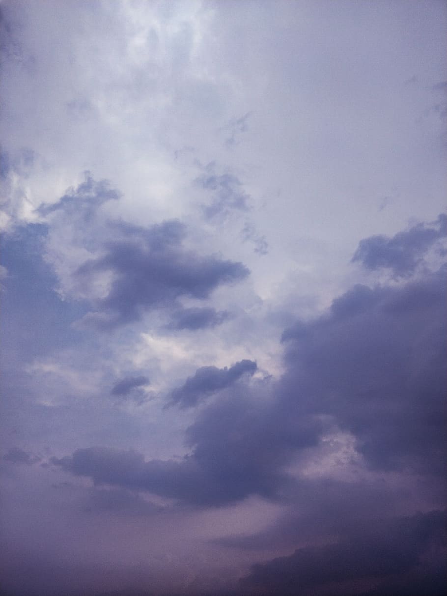 white clouds, nature, weather, sky, outdoors, cumulus, light HD wallpaper