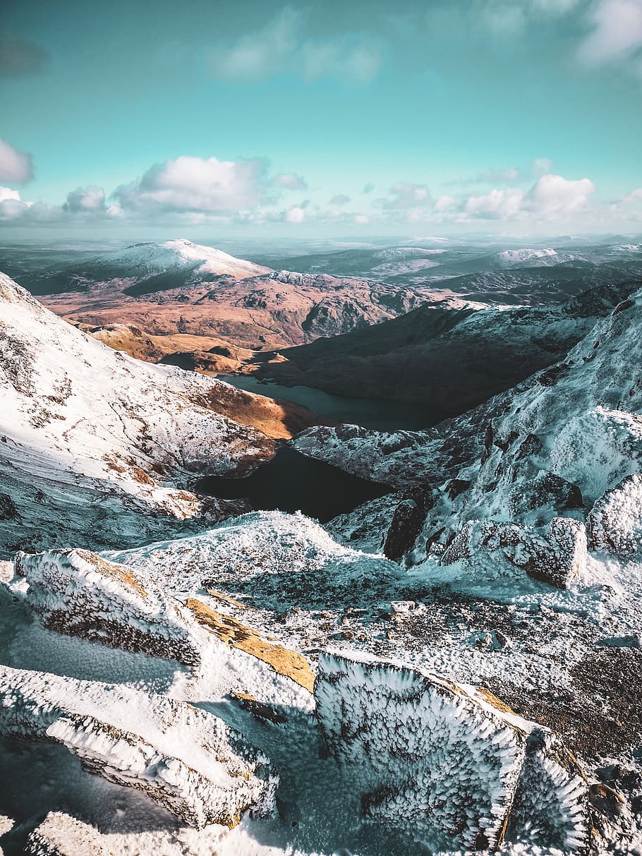 mountain alps, cloud - sky, beauty in nature, scenics - nature HD wallpaper