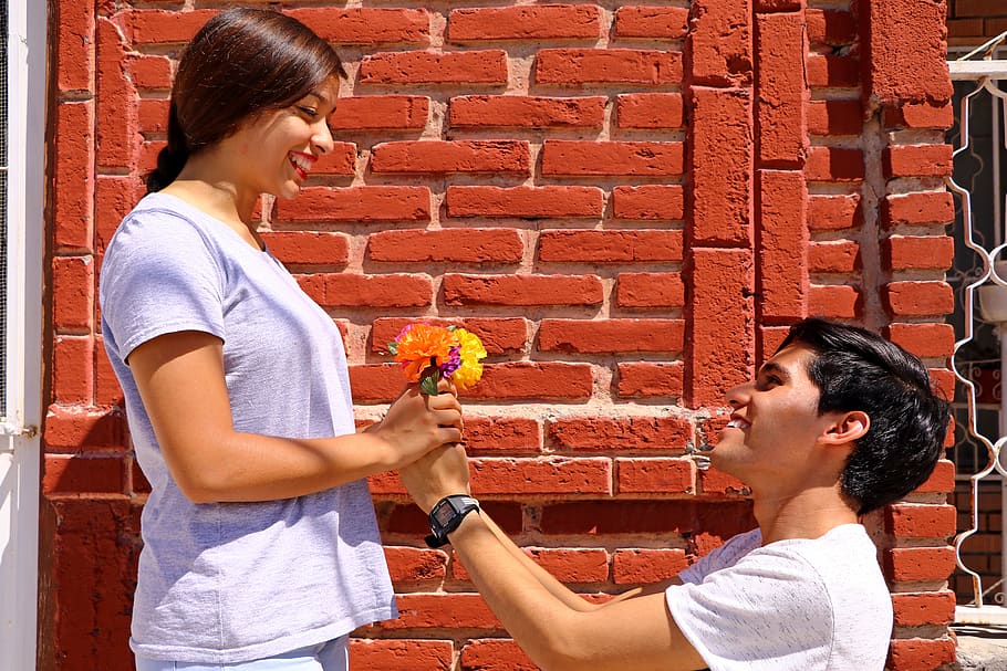 mexico, young, flowers, married, proposal, red, adidas, watch, HD wallpaper