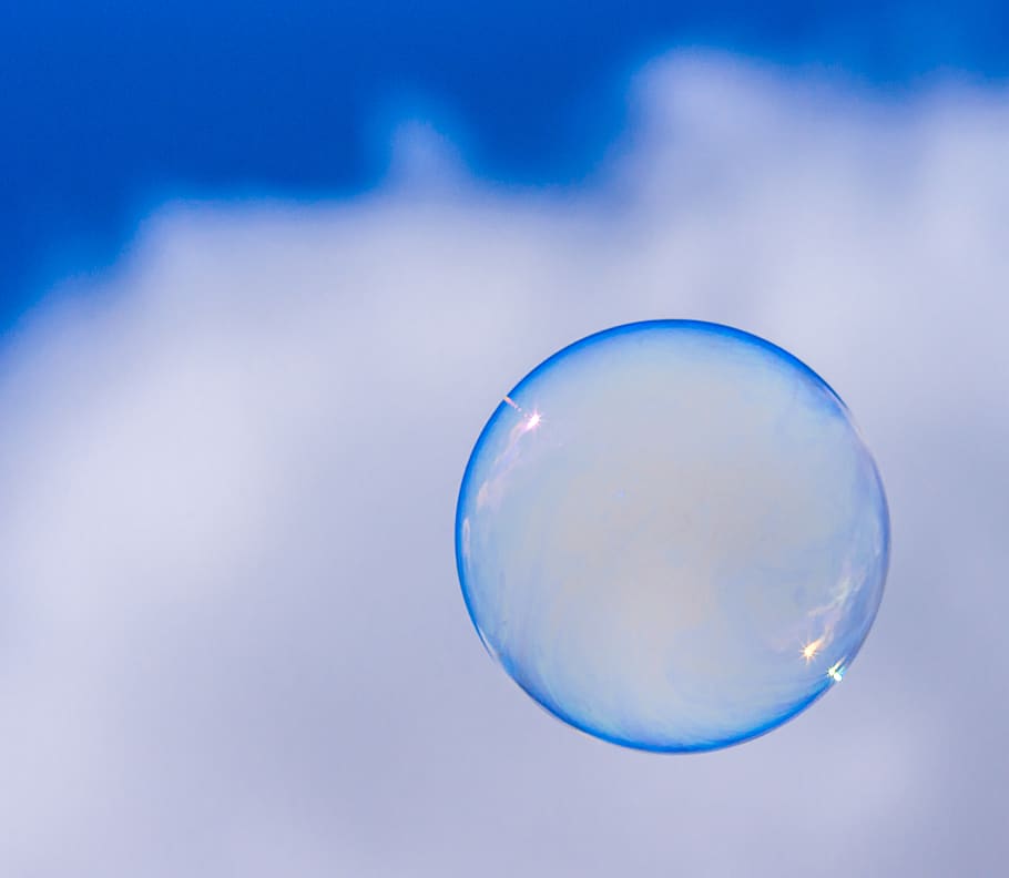 bubble, egg, food, white, light, round, blue, reflextion, sphere HD wallpaper