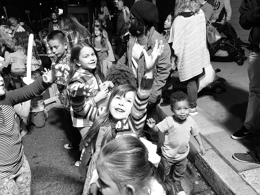 children, childhood, group of people, real people, high angle view HD wallpaper