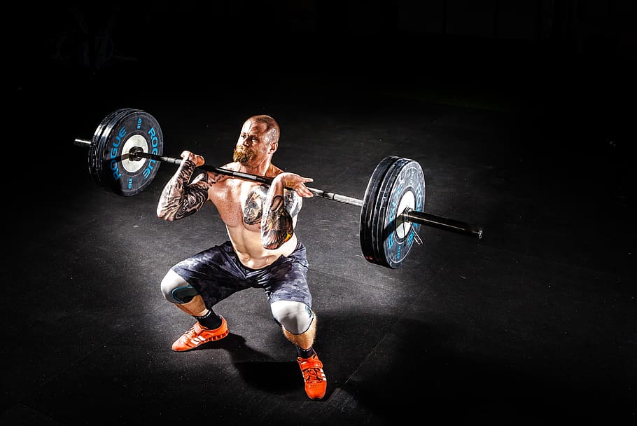 HD wallpaper: Man Lifting a Barbell, body, bodybuilding, effort, fitness,  gym | Wallpaper Flare