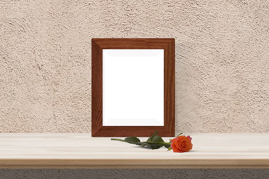 poster, frame, desk, flower, wall - building feature, architecture HD wallpaper