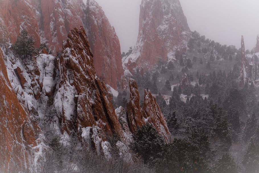 united states, colorado springs, garden of the gods visitor and nature center, HD wallpaper