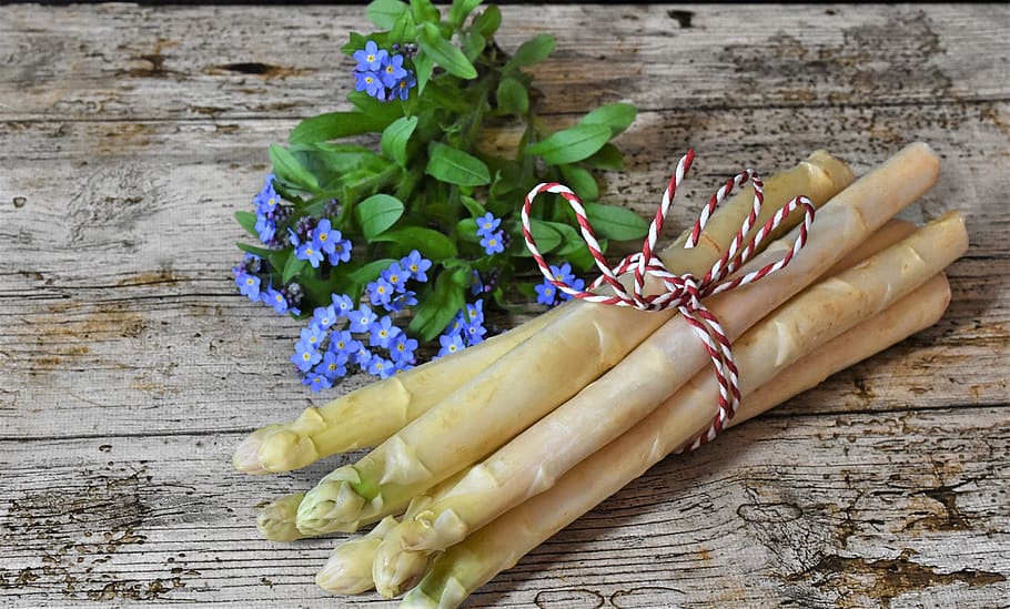 asparagus, spring, market, food, garden, eat, vegetables, healthy, HD wallpaper