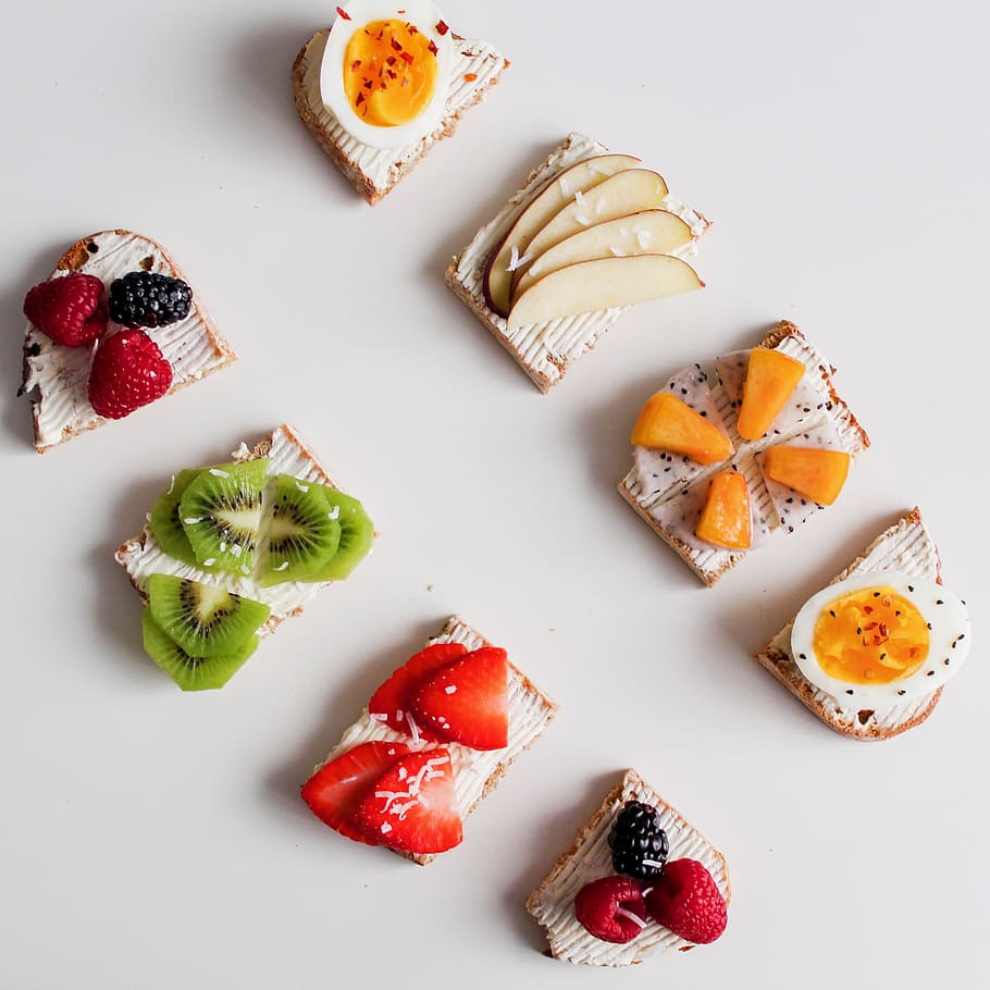 Assorted Foods, berries, breakfast, brunch, cheese, cream, dairy product HD wallpaper