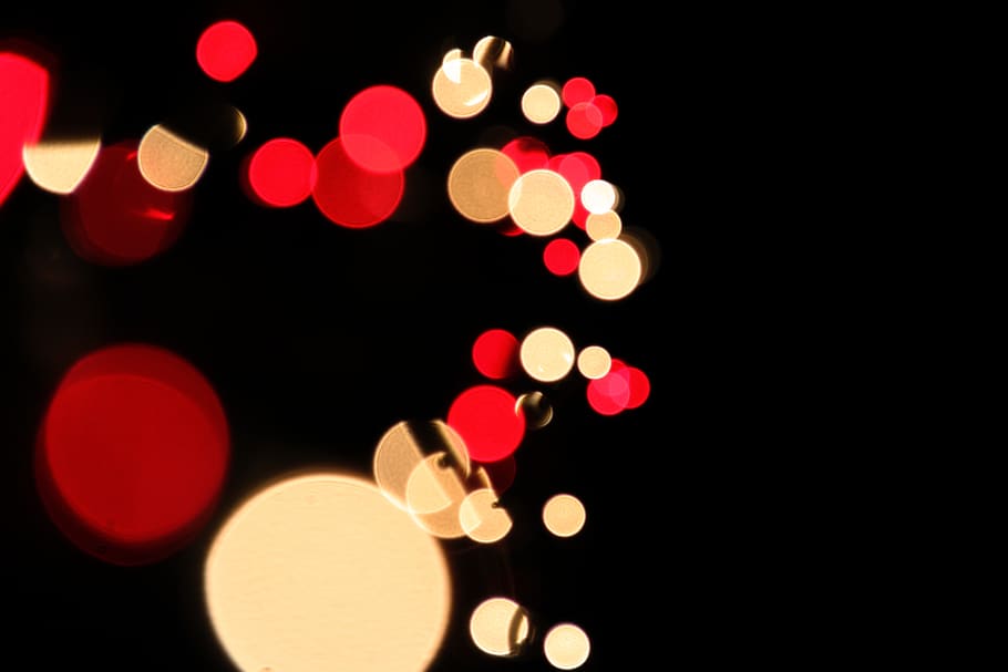 bright, gold, red, scattered, happy, season, holiday, decoration HD wallpaper