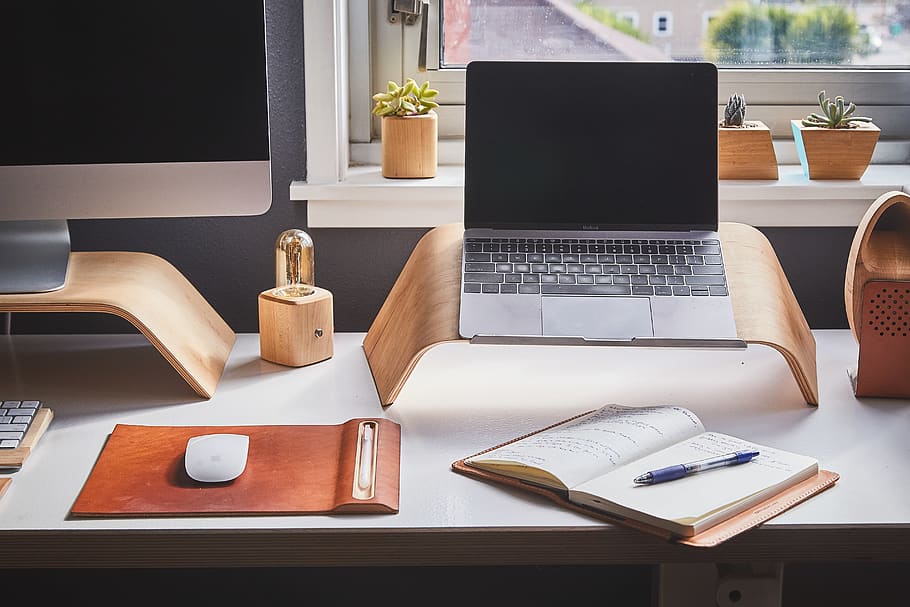 Turned Off Laptop Computer, architecture, clean, contemporary HD wallpaper