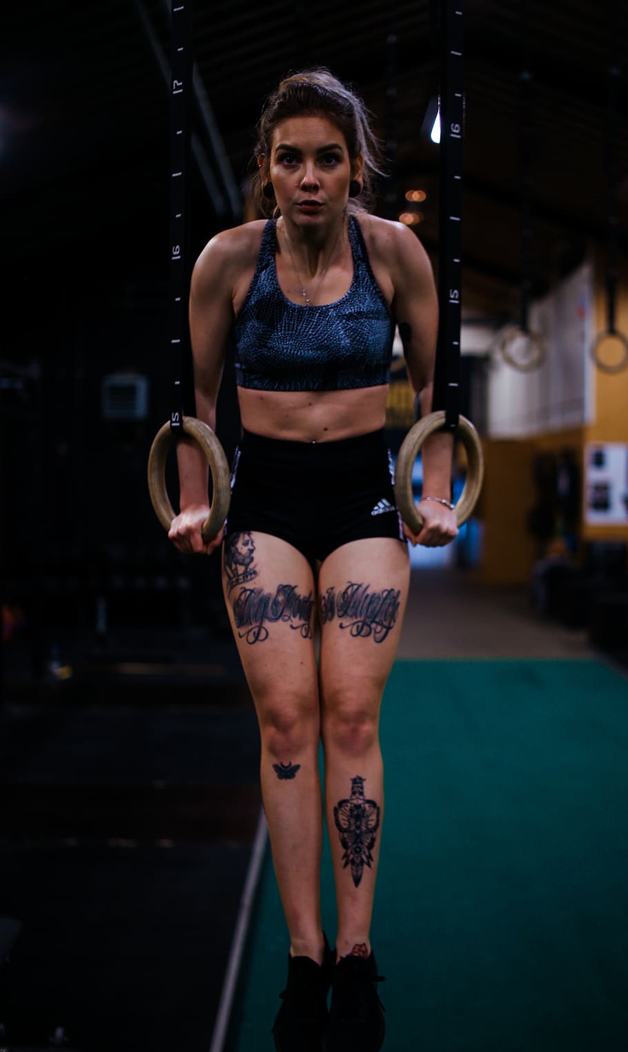woman doing workout \, skin, human, person, athlete, sport, sports, HD wallpaper