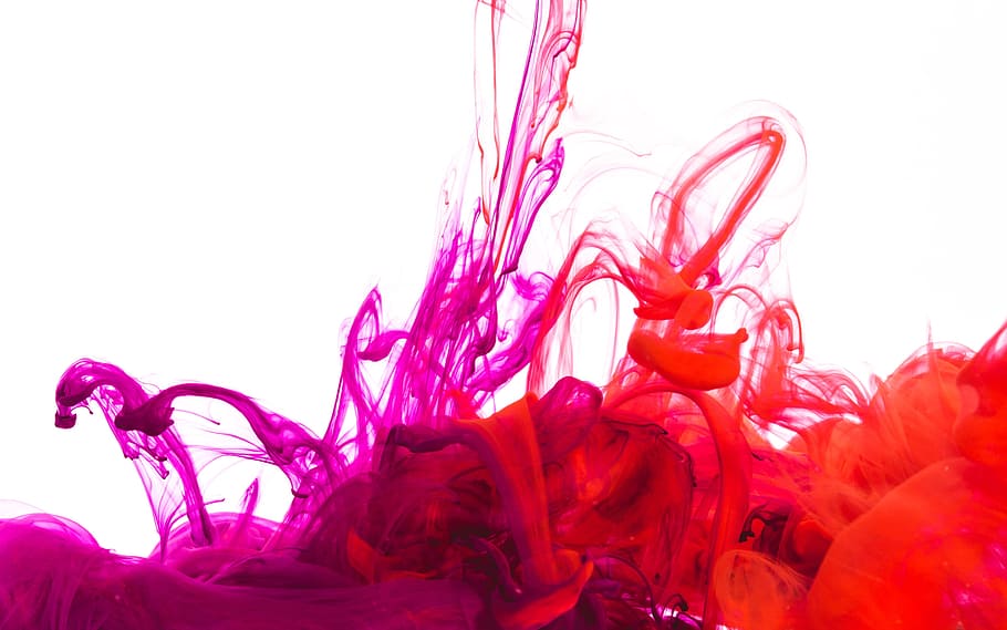 Purple And Red Ink Pool On White Photo, Backgrounds, Textures HD wallpaper