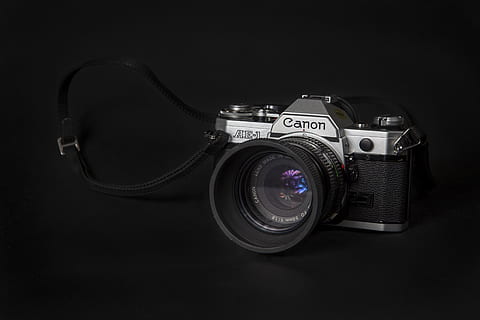Canon DSLR camera, electronics, strap, digital camera, nikon HD wallpaper