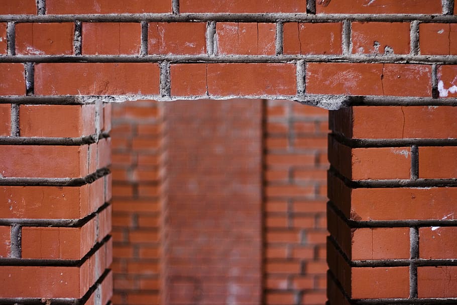 backgrounds, blocks, blotch, bricks, brickwall, brickwork, wallpaper HD wallpaper