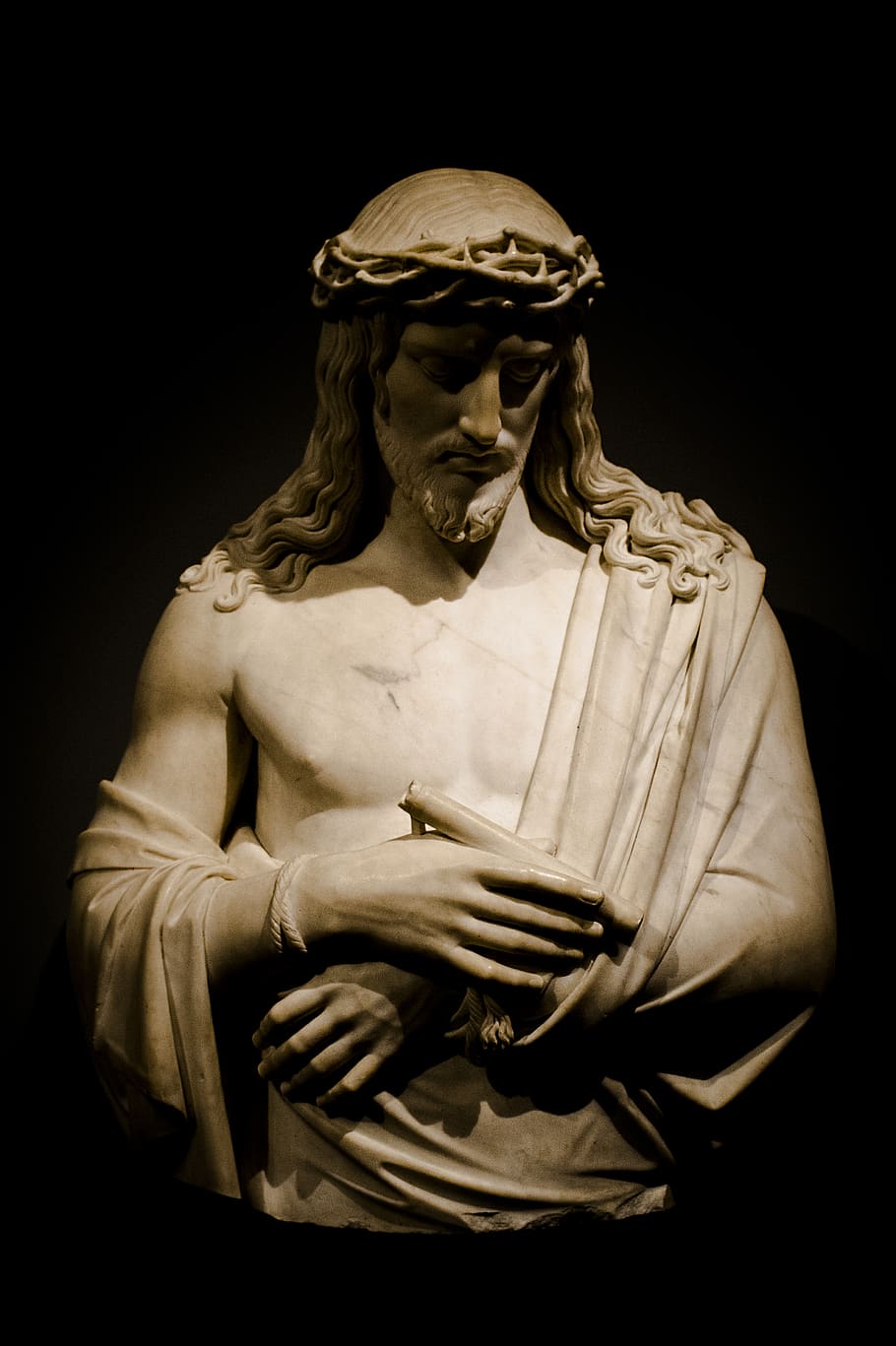 Jesus Christ, art, sculpture, person, human, amsterdam, holland HD wallpaper