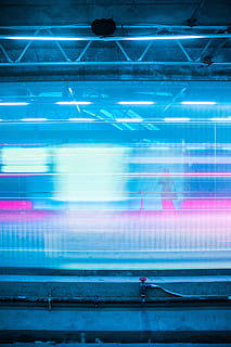 woman standing near white wall in timelapse photography, light HD wallpaper