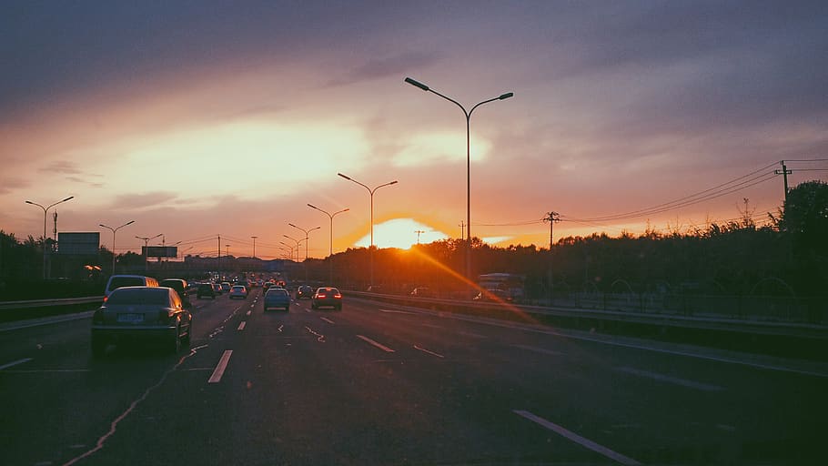 light, beijing, china, transportation, sky, mode of transportation HD wallpaper