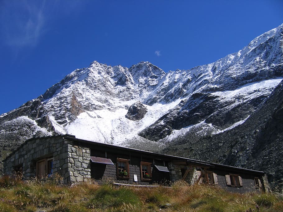 switzerland, evolène, mountain, architecture, built structure HD wallpaper