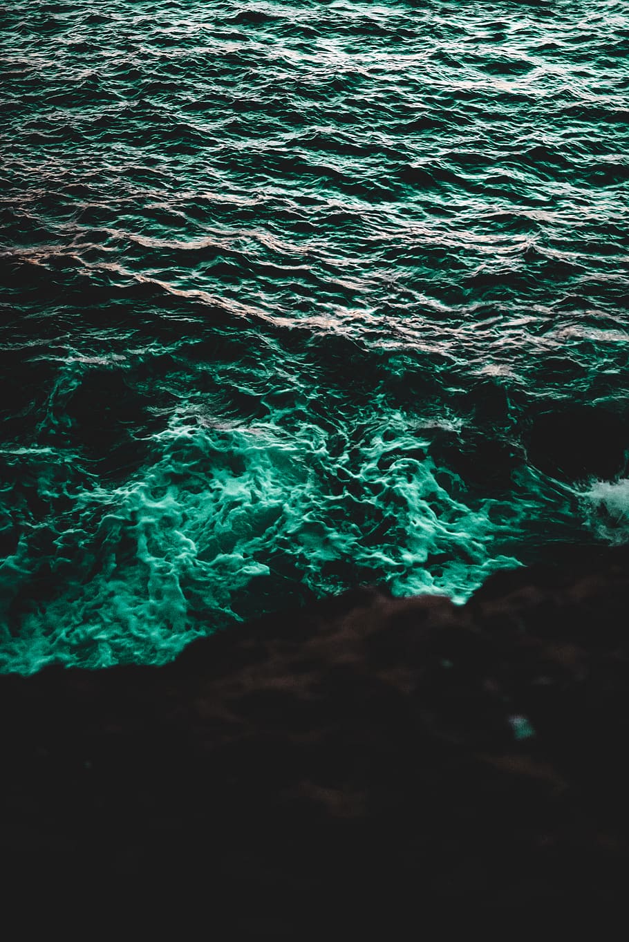 Body of Water, by the sea, colors, dark, deep ocean, deep sea, HD wallpaper