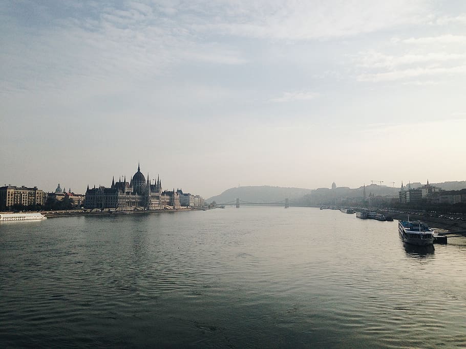 budapest, hungary, river, architecture, city, water, building exterior HD wallpaper