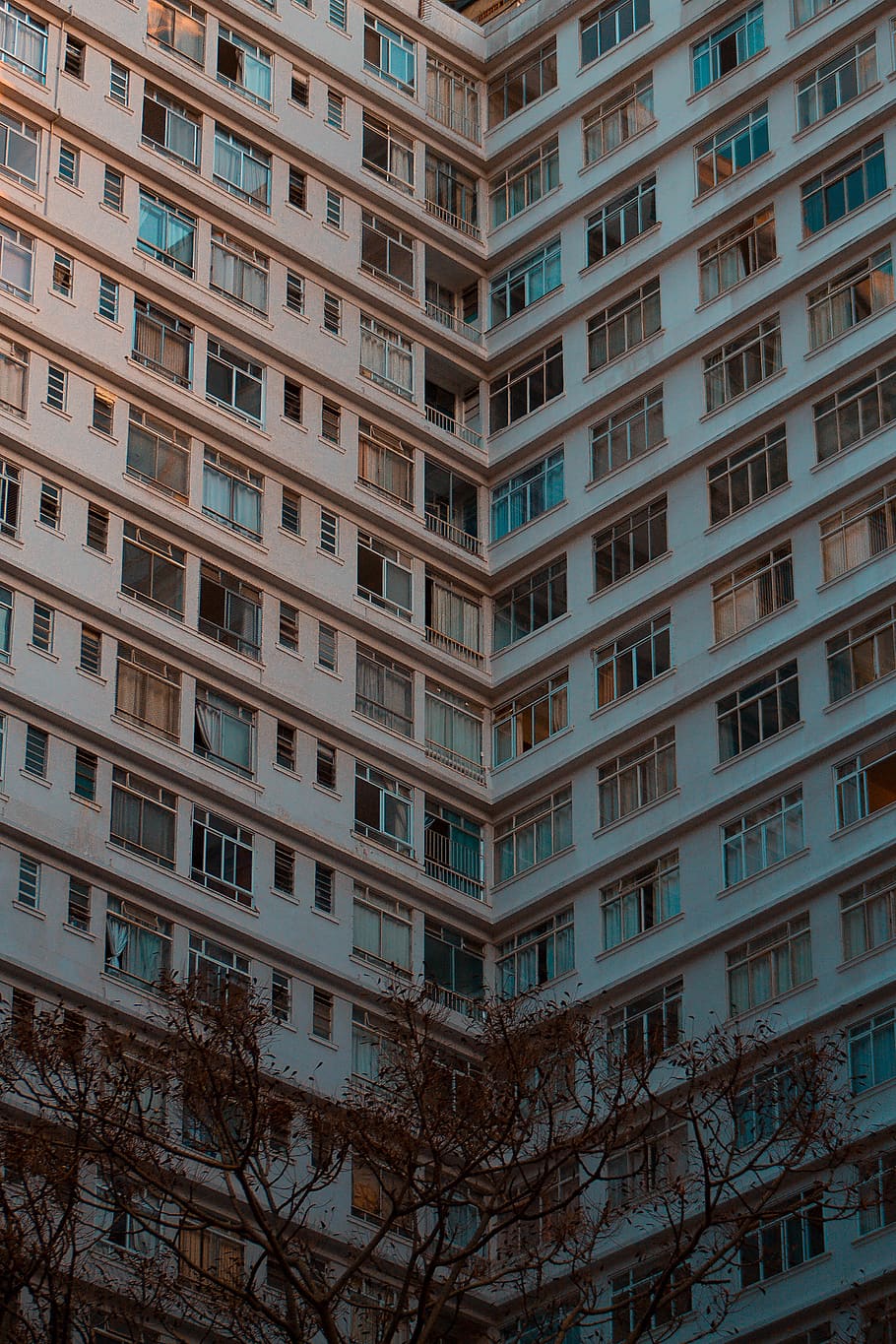 White High-rise Building, apartment, architectural design, architecture HD wallpaper