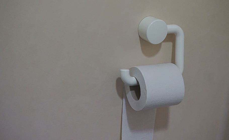 paper, tissue, roll, tissue holder, toilet, wall, white, toilet paper HD wallpaper