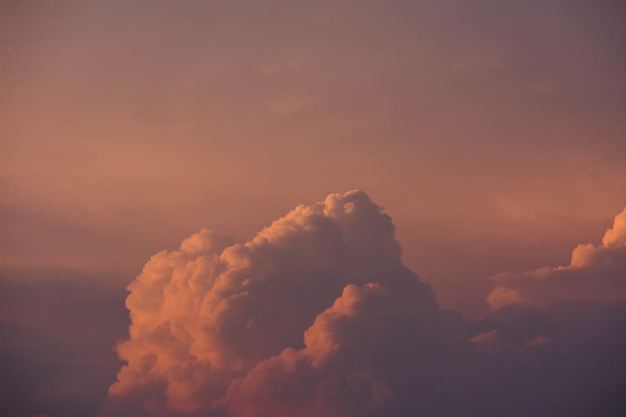cloud, evening, sky, cloud - sky, beauty in nature, sunset HD wallpaper