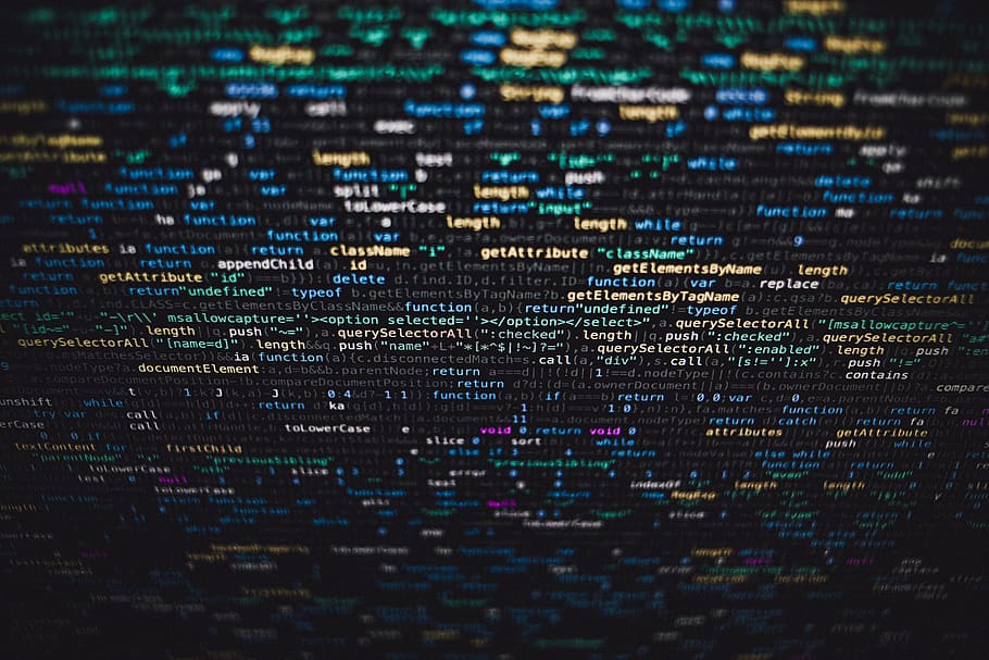 computer code on screen, full frame, backgrounds, communication HD wallpaper