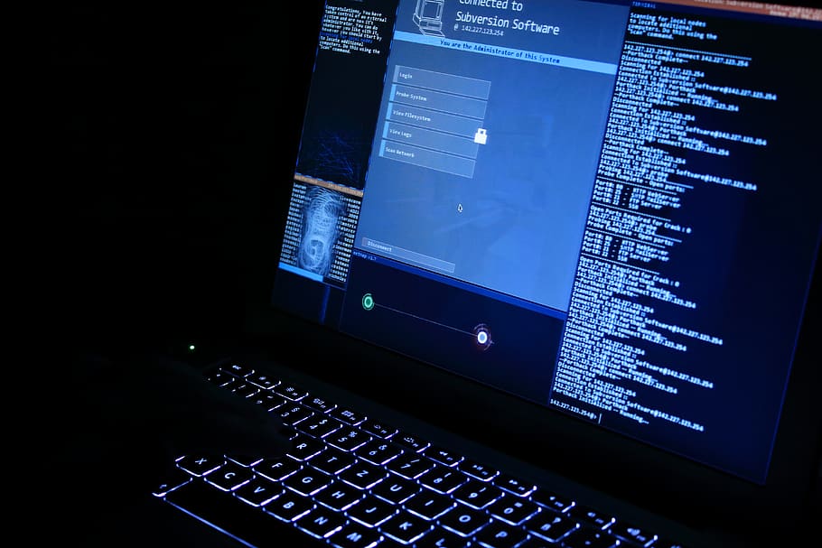 blue, computer, light, mac, shadows, gaming, technology, communication, HD wallpaper