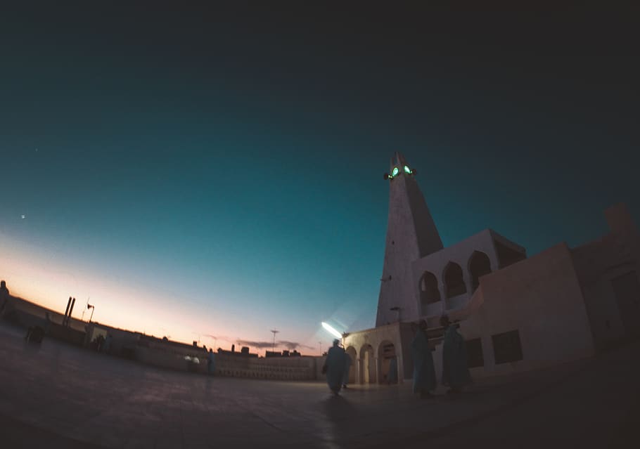 algeria, el guerrara, mosque, architecture, gopro, sunset, sahara HD wallpaper