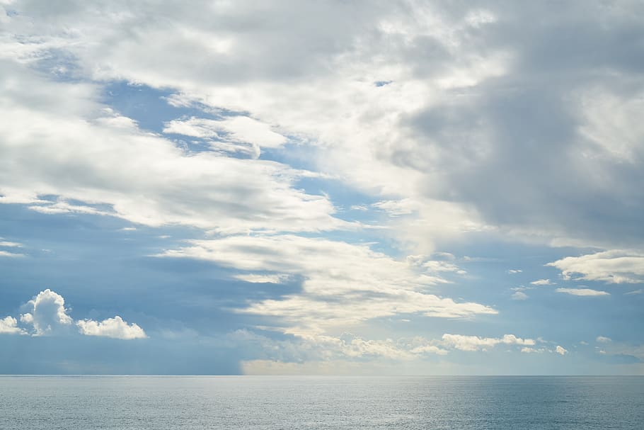 cloud, blue, sky, clouds, nature, color, landscape, atmosphere HD wallpaper