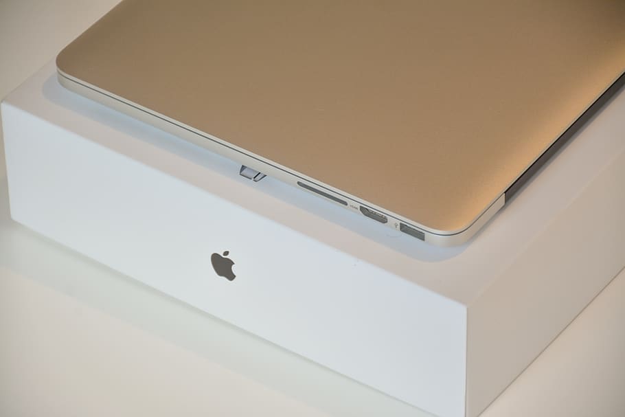 laptop, apple, macbook, computer, browser, research, study HD wallpaper