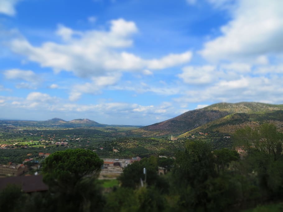italy, cloud - sky, mountain, architecture, scenics - nature HD wallpaper