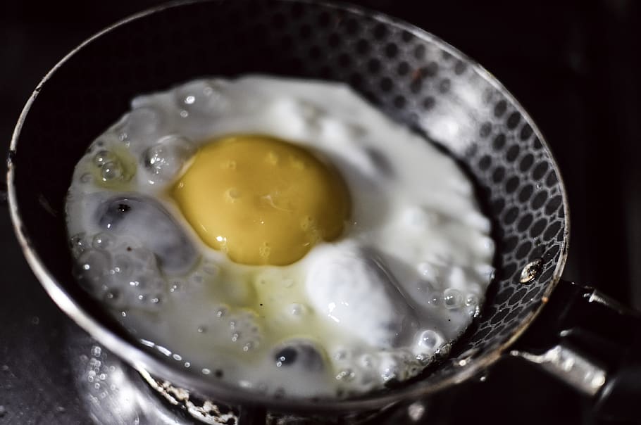 eggs, fried, food, food and drink, kitchen utensil, household equipment HD wallpaper