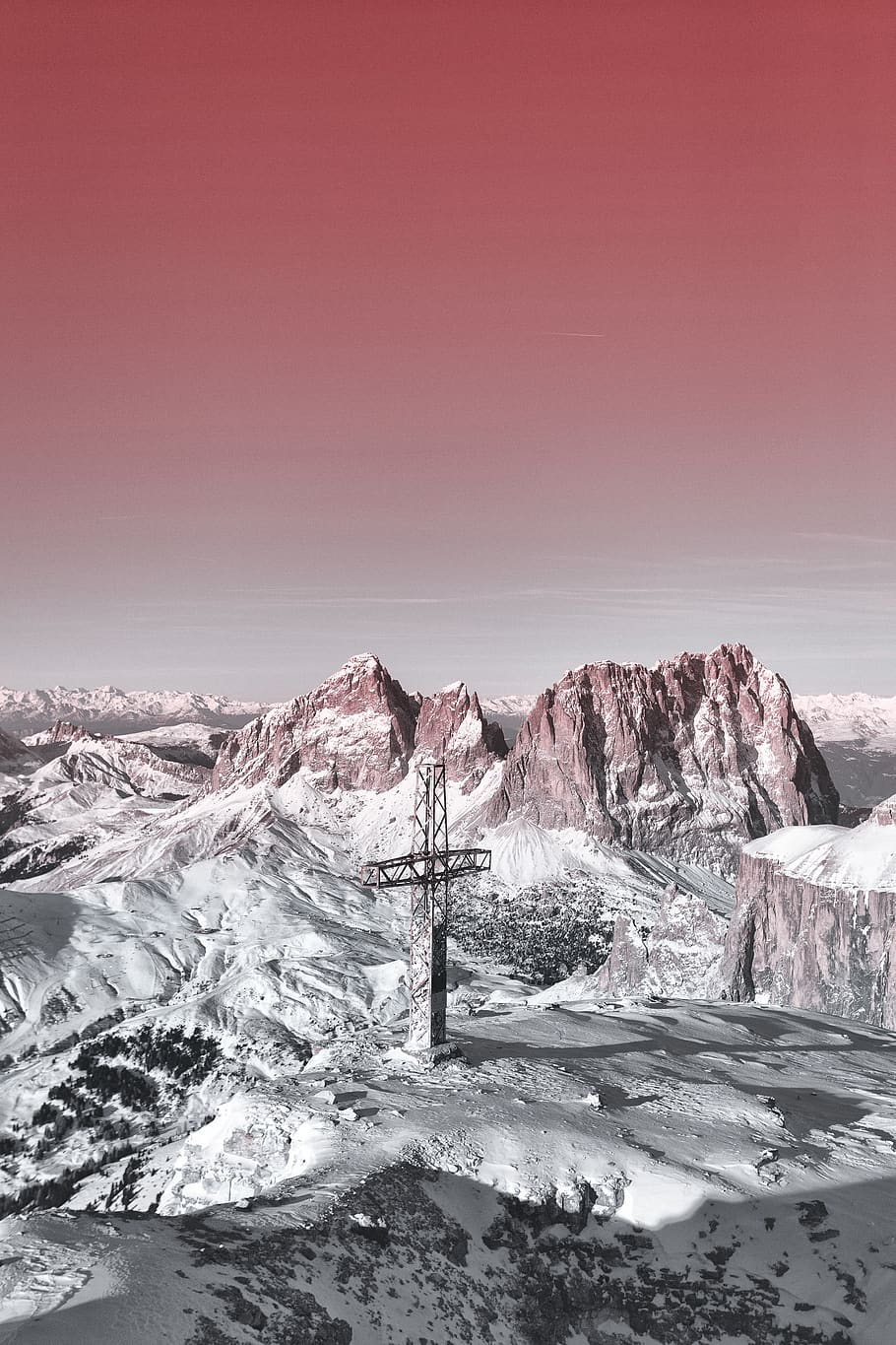 snow covered mountain, winter, sky, beauty in nature, scenics - nature HD wallpaper