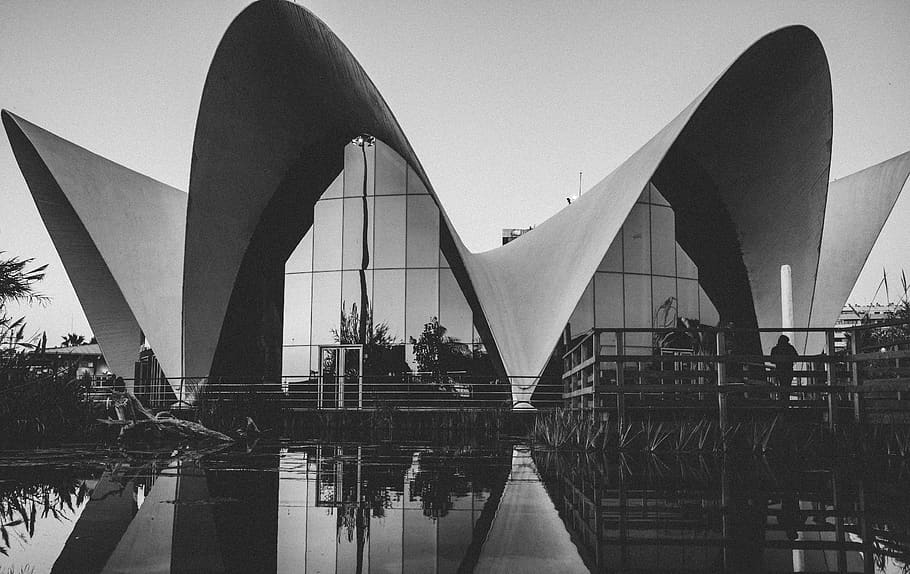 arch concrete building, architecture, human, person, urban, town HD wallpaper