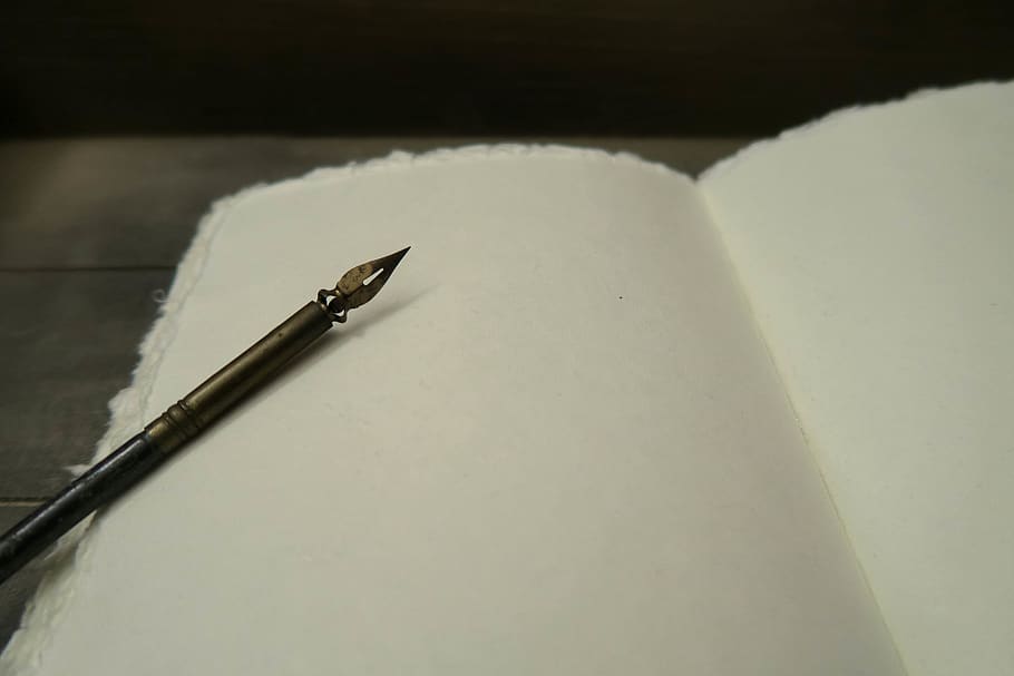 netherlands, assen, old pen, write, paper, notebook, writing